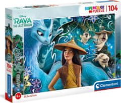 Clementoni Puzzle Glitter - Raya 104 kosov