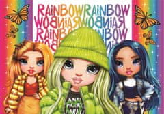 Clementoni Briljantna sestavljanka Rainbow High: Poppy, Jade in Skyler 104 kosov