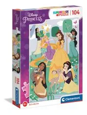 Clementoni Disneyjeve princese Puzzle 104 kosov
