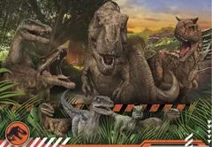 Clementoni Sestavljanka Jurassic World Chalk Camp: Dinosaurs 104 kosov