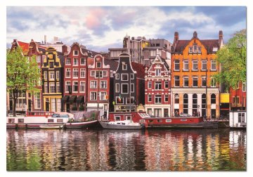 Educa Puzzle Plešoče hiše, Amsterdam 1000 kosov