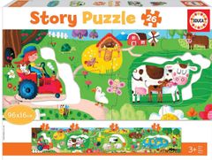 Educa Story puzzle Kmetija 26 kosov
