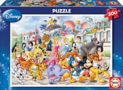 Educa Puzzle Parada Disneyjevih likov 200 kosov