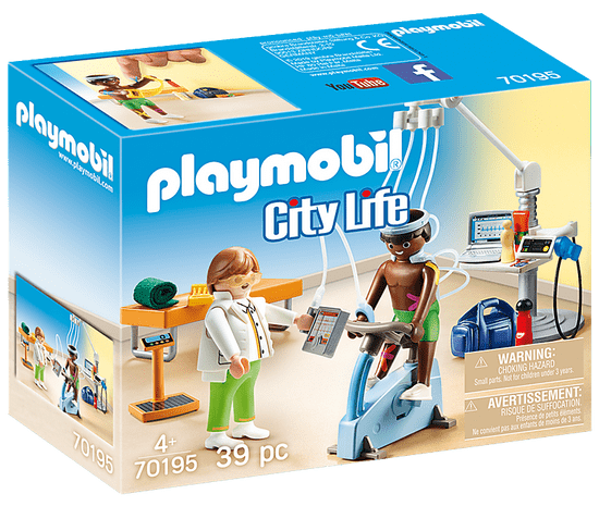 Playmobil PLAYMOBIL City Life 70195 Fizioterapevt