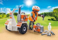 Playmobil Figura Sagway z reševalcem