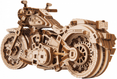 Wooden city 3D sestavljanka Motorno kolo Cruiser V-Twin 168 kosov