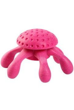 KIWI WALKER Igralka pes OCTOPUS MINI float. TPR roza Kiwi