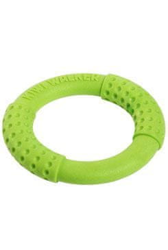 KIWI WALKER Igrača pes RING MINI plavajoči in leteči TPR zelene barve. Kiwi