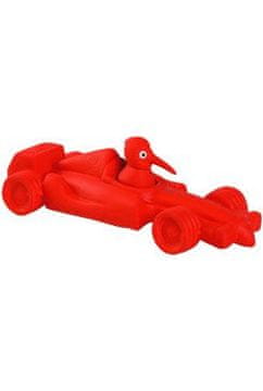 KIWI WALKER Igrača za pse FORMULA iz lateksa, piskajoča, rdeča 19cm Kiwi