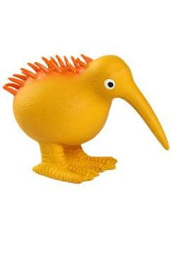 KIWI WALKER Igrača za pse WHISTLE iz lateksa, piskajoča, oranžna 8,5cm Kiwi
