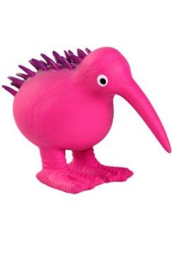 Igrača za pse WHISTLE iz lateksa, piskajoča, roza 11,5cm Kiwi