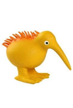 KIWI WALKER Igrača za pse WHISTLE iz lateksa, piskajoča, oranžna 13,5cm Kiwi