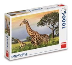 Dino Družina žiraf 1000 Puzzle