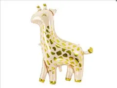 PartyDeco Balon iz folije 102x80 žirafa -