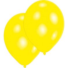Amscan Latex baloni rumeni 10ks 27,5cm -
