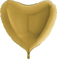 Grabo Napihljiv balon zlato srce 91 cm -