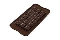 Silikomart Silikonski kalup za čokolado - okrašena čokoladna tabela -