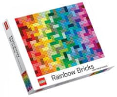 Chronicle Books LEGO Rainbow Bricks Puzzle 1000 kosov