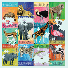 Mudpuppy Puzzle Safari Collage 500 kosov