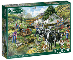 Jumbo FALCON Puzzle Še en dan na kmetiji 1000 kosov
