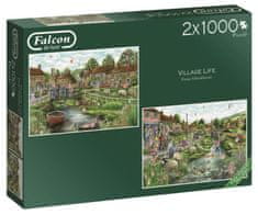 Jumbo FALCON Puzzle Country life 2x1000 kosov