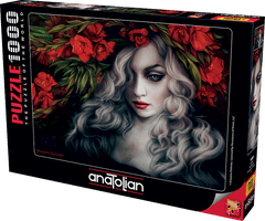 AnaTolian Puzzle Ženska v cvetju 1000 kosov