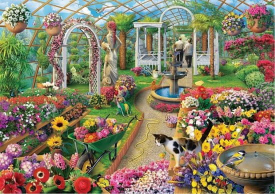Art puzzle Sestavljanka Barve rastlinjaka 1500 kosov