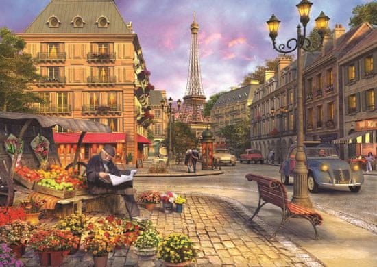 ANATOLIAN Puzzle Življenje na ulicah Pariza 1500 kosov