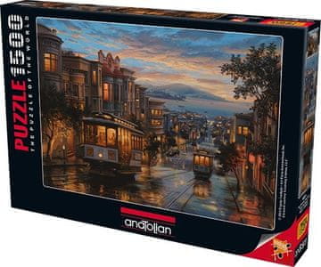 AnaTolian Tramvaj na nebu Puzzle 1500 kosov