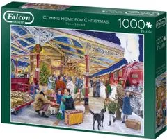 Jumbo FALCON Puzzle Za božič doma 1000 kosov