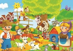 Art puzzle Puzzle Življenje na kmetiji 35+60 kosov