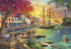 AnaTolian ANATOLIJA Puzzle Lep sončni zahod nad pristaniščem 2000 kosov