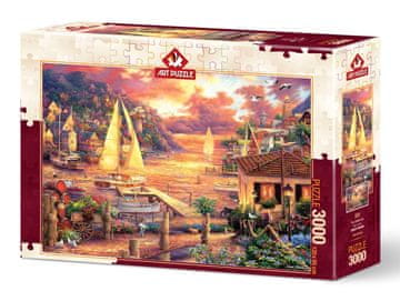 Art puzzle Sestavljanka Zlato morje 3000 kosov