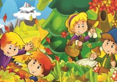 Art puzzle Sestavljanka Jesen in pomlad 24+35 kosov