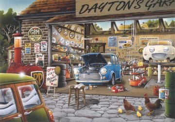 AnaTolian Puzzle Daytonova avtomehanična delavnica 500 kosov