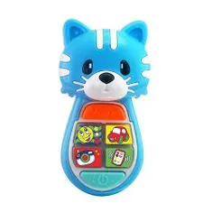 Rappa Telefon za najmlajše z zvočno in svetlobno mačko