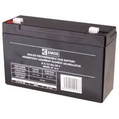 Emos Svinčevo-kislinska baterija brez vzdrževanja 6V 12Ah