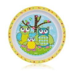 Banquet Melaminska plitva plošča ¤21cm Sova