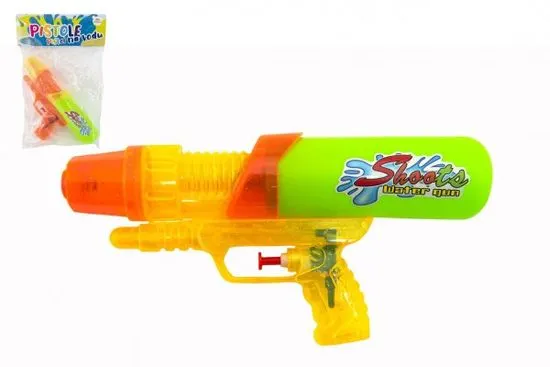 Teddies Plastična vodna pištola 24 cm - mešanica barv