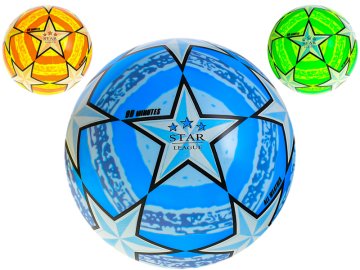 Žoga 23 cm - mešanica barv (zelena, modra, oranžna)