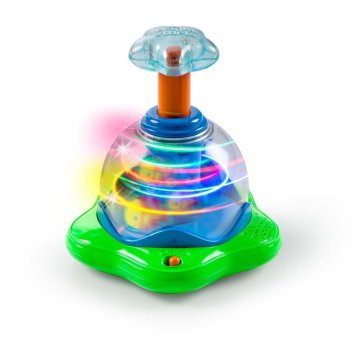 Bright Starts Glasbena svetleča igrača Press&amp;Glow Spinner 6m+