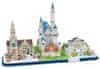 3D sestavljanka CityLine panorama: Bavarska 178 kosov