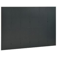 Vidaxl Paravan 6-delni 2 kosa antracitne barve 240x180 cm jeklo