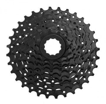 Sunrace CSM558AV 8 11-34z kaseta Črna