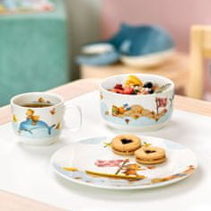 Villeroy & Boch Otroška jedilna garnitura iz porcelana HAPPY AS A BEAR 3 kom