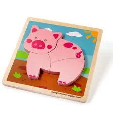 Bigjigs Toys Piggy Puzzle