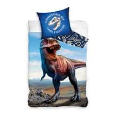 Carbotex Reverzibilne bombažne rjuhe T-REX, 140/200+70/90, NL204001