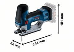 BOSCH Professional akumulatorska vbodna žaga GST 18V-155 SC (06015B0002)