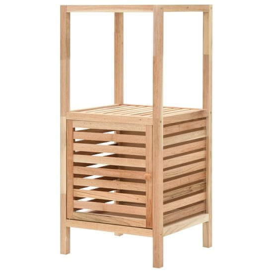Vidaxl Kopalniška omara za shranjevanje orehovina 39,5x35,5x86 cm