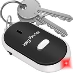 Malatec LED obesek za ključe iskalec ključev – reagira na žvižg